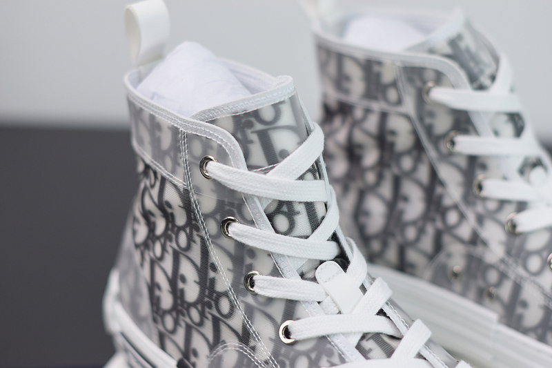 D*or high top logo oblique sneakers