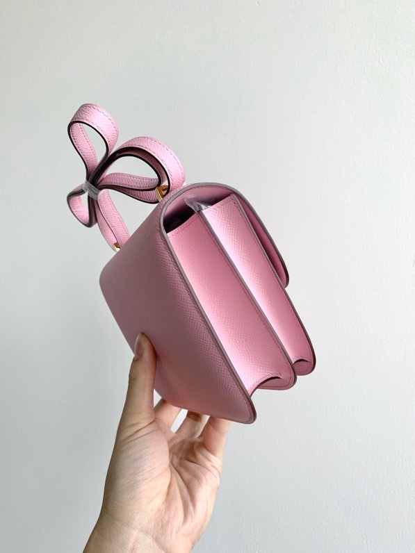 H**mes constance epsom leather-19cm