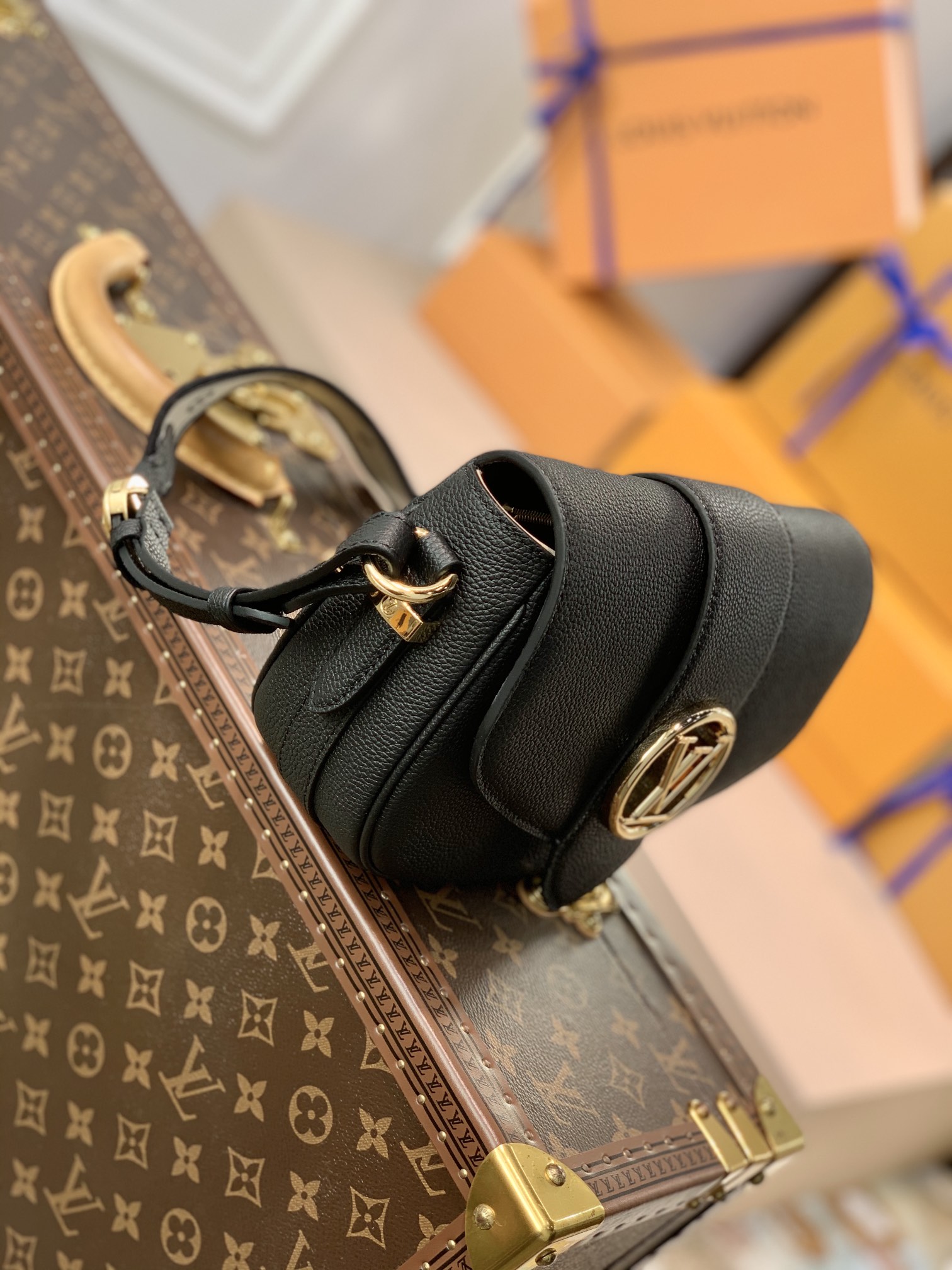 l0*is V*t0n pont 9 soft handbags-m58967-25*17.5*8cm