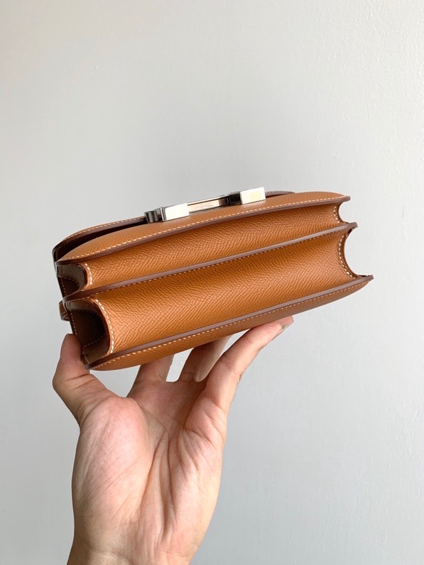 H**mes constance epsom leather-19cm