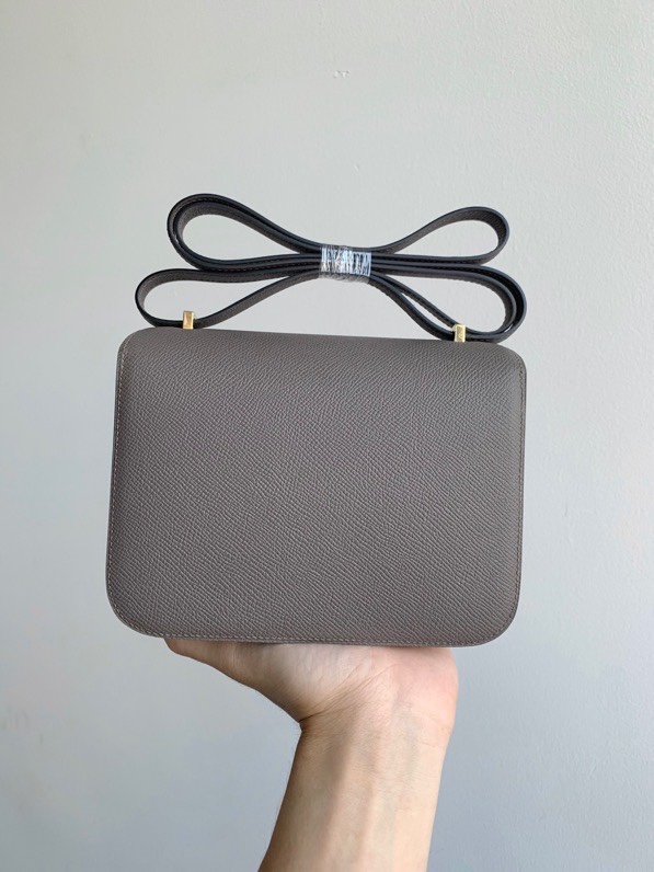 H**mes constance epsom leather-19cm