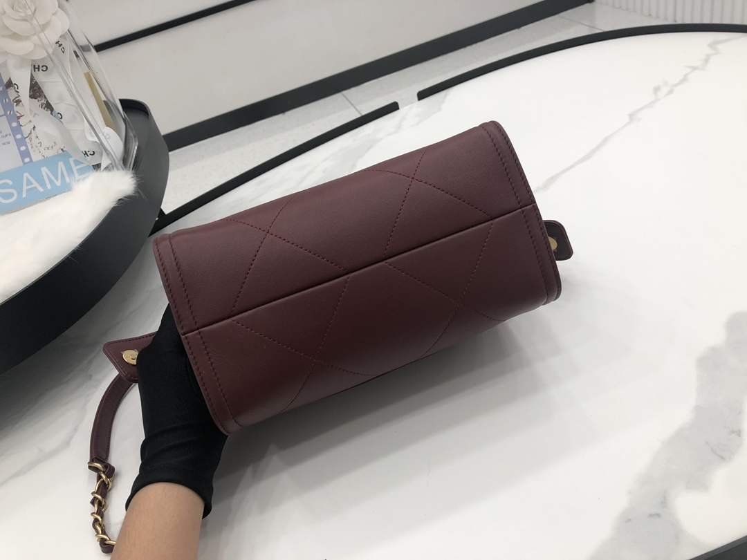 Ch@nel Boston Pillow Bag-22.5*13*18CM