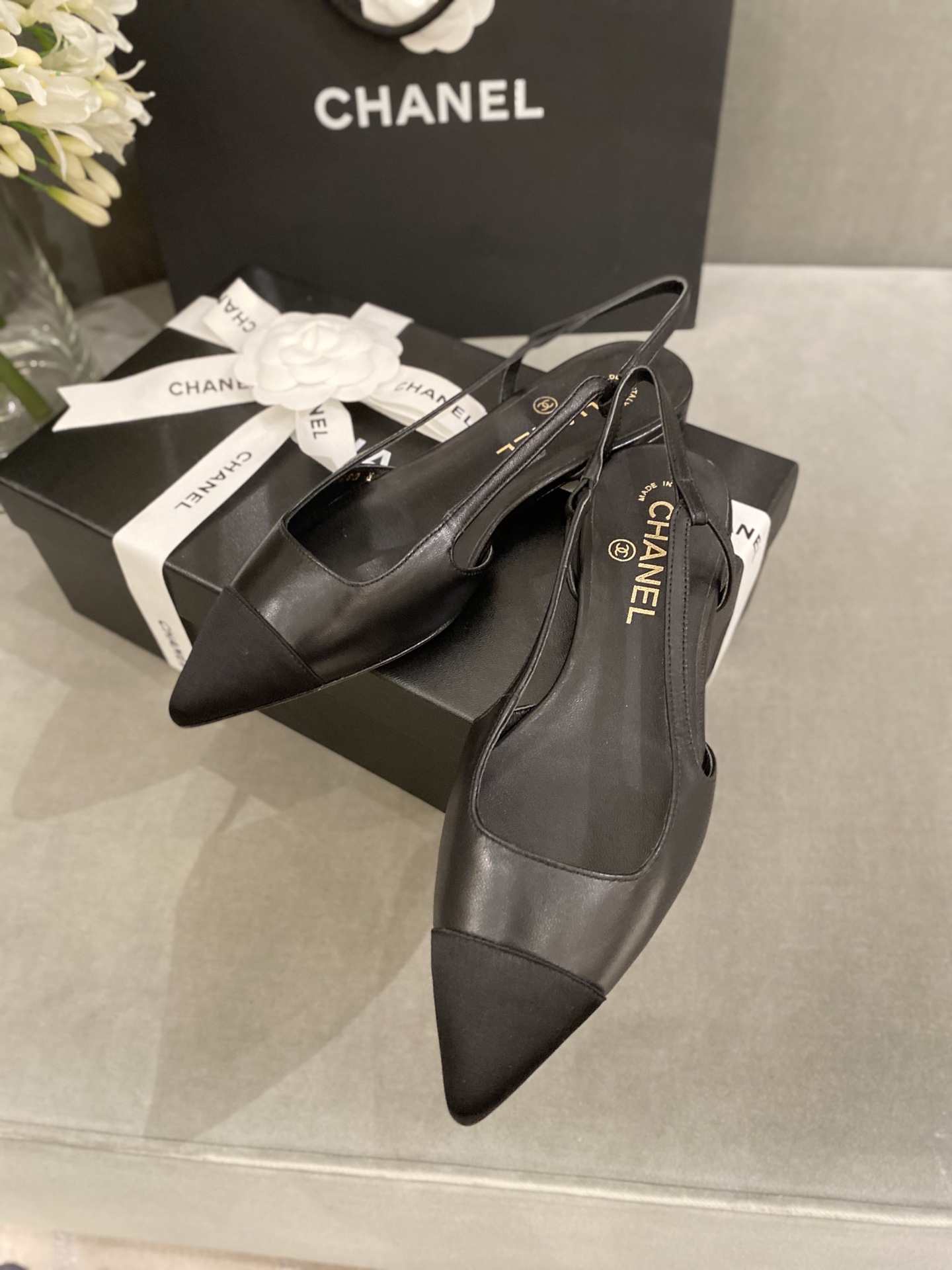 Ch@nel 2021ss Slingbacks