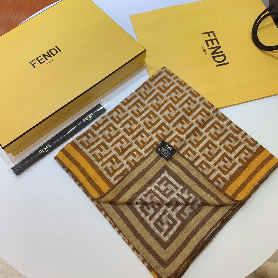 F**di shawls-140x140cm