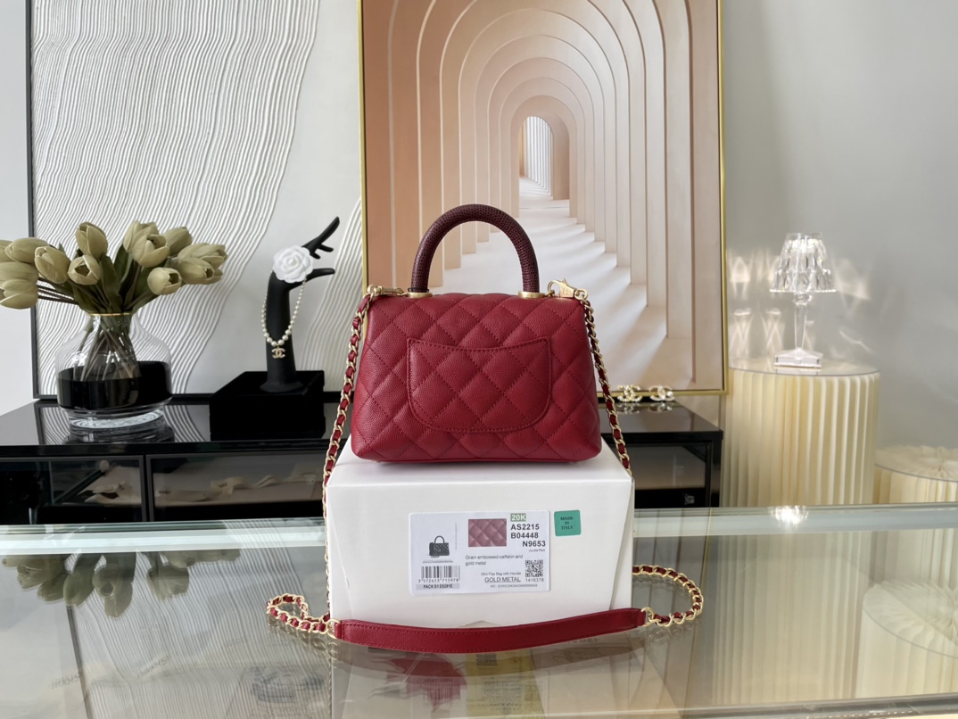 Ch@nel Coco Handlebag-13*19*9CM