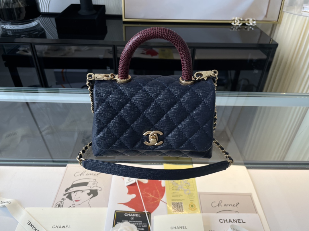 Ch@nel Coco Handlebag-13*19*9CM