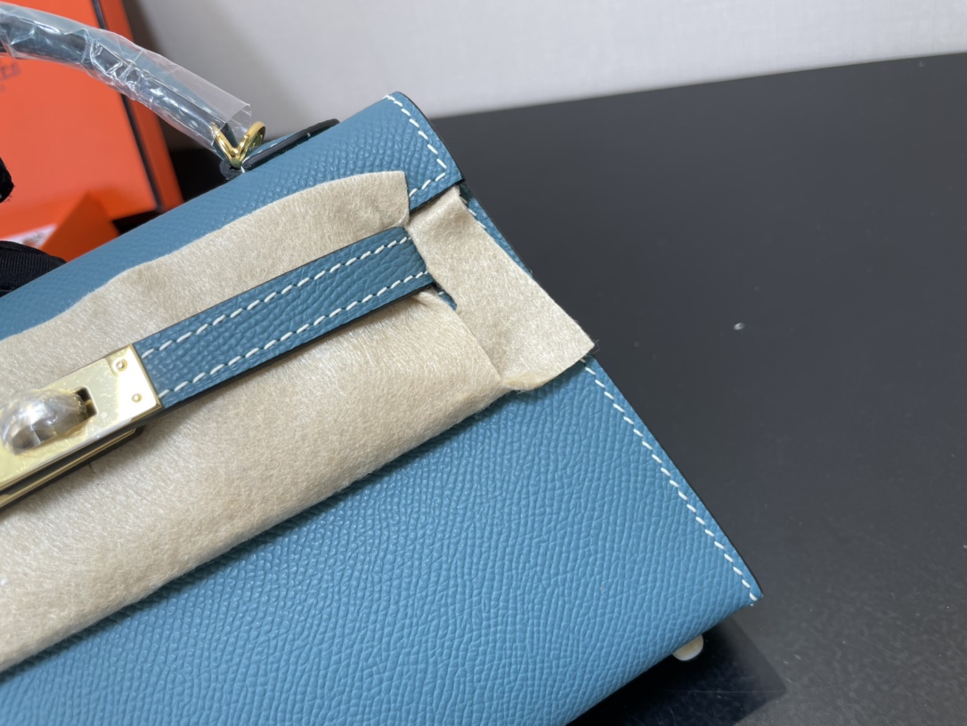 H**mes kelly-gold&silver hardware-19cm