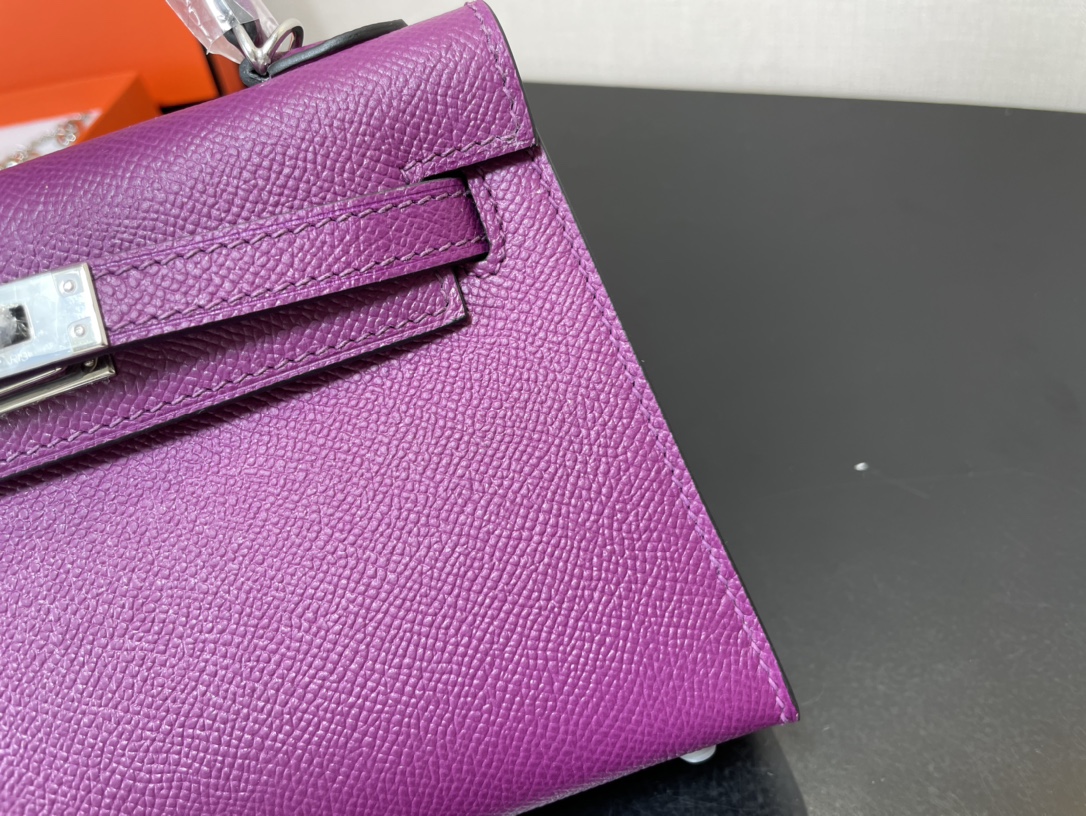 H**mes kelly-gold&silver hardware-19cm