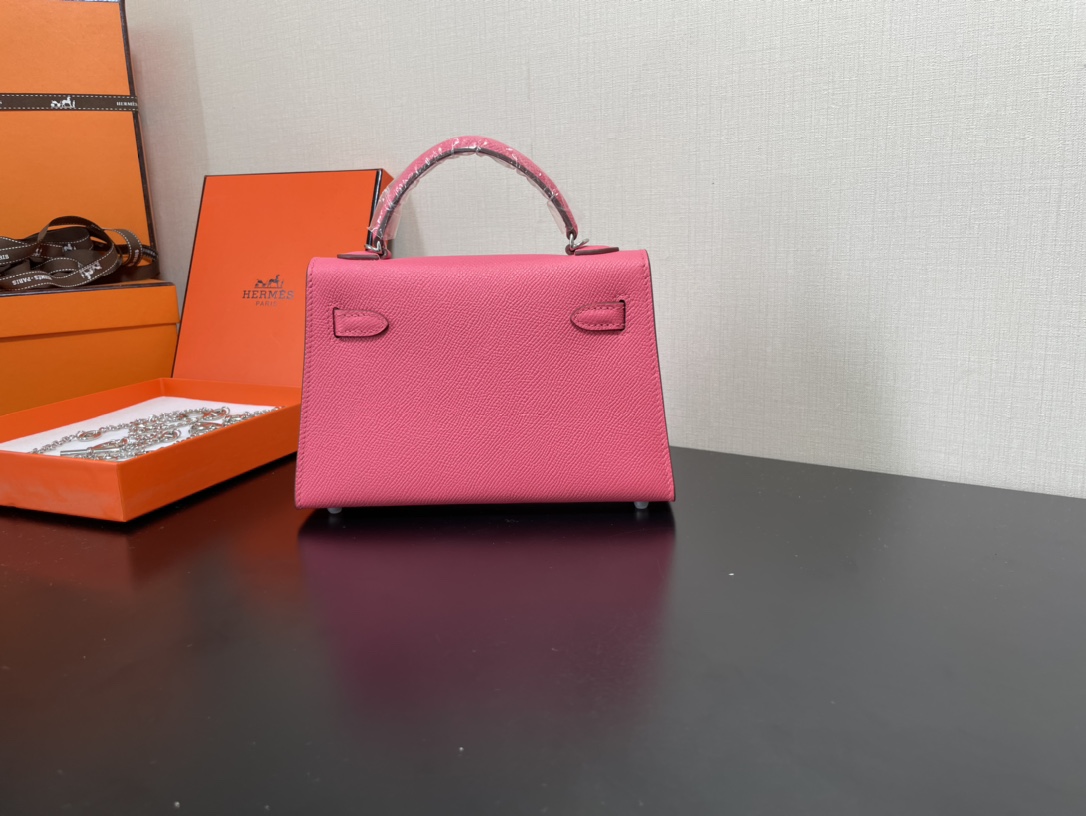 H**mes kelly-gold&silver hardware-19cm