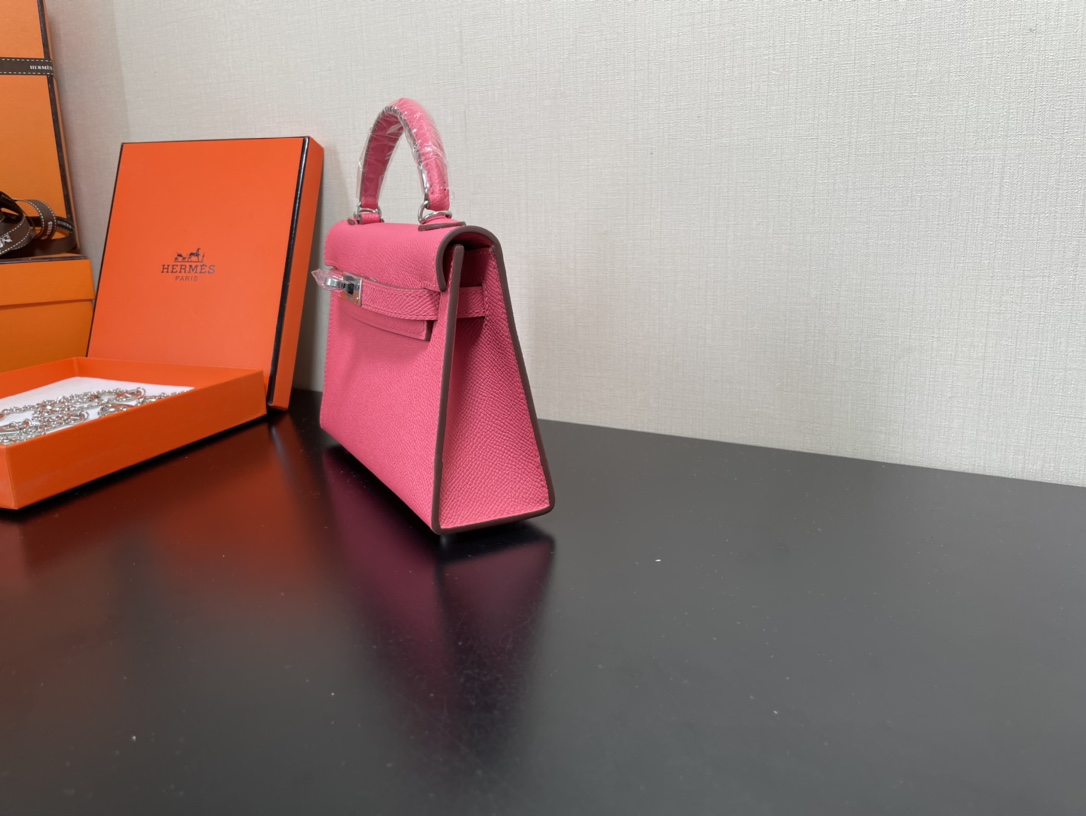 H**mes kelly-gold&silver hardware-19cm