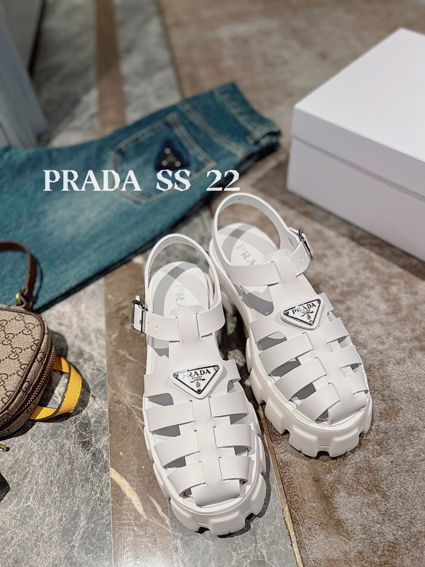 Pra*a heels 2022ss-5cm(35一41)