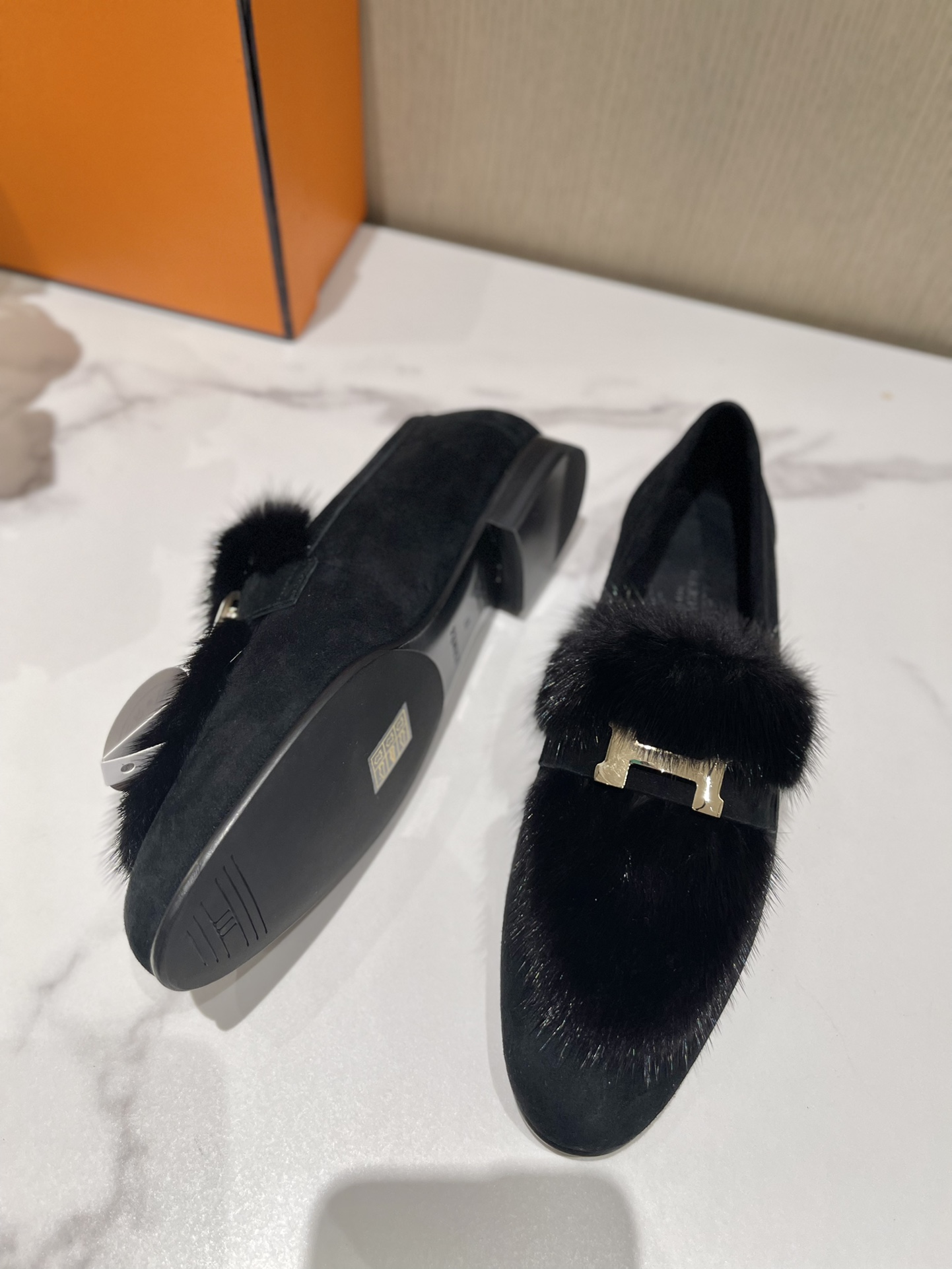 H**mes loafers(eu35-eu40)
