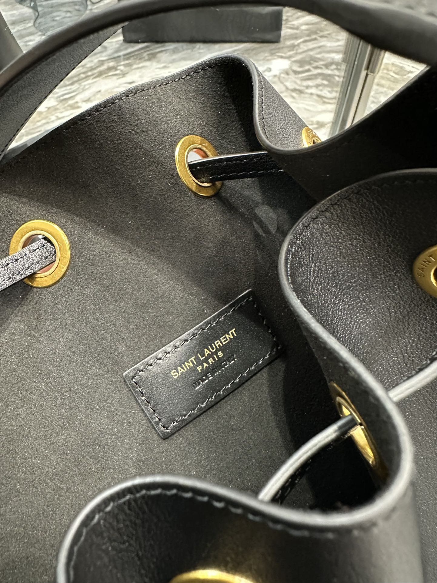 Y*L flat hobo bag-44×33×2.5cm