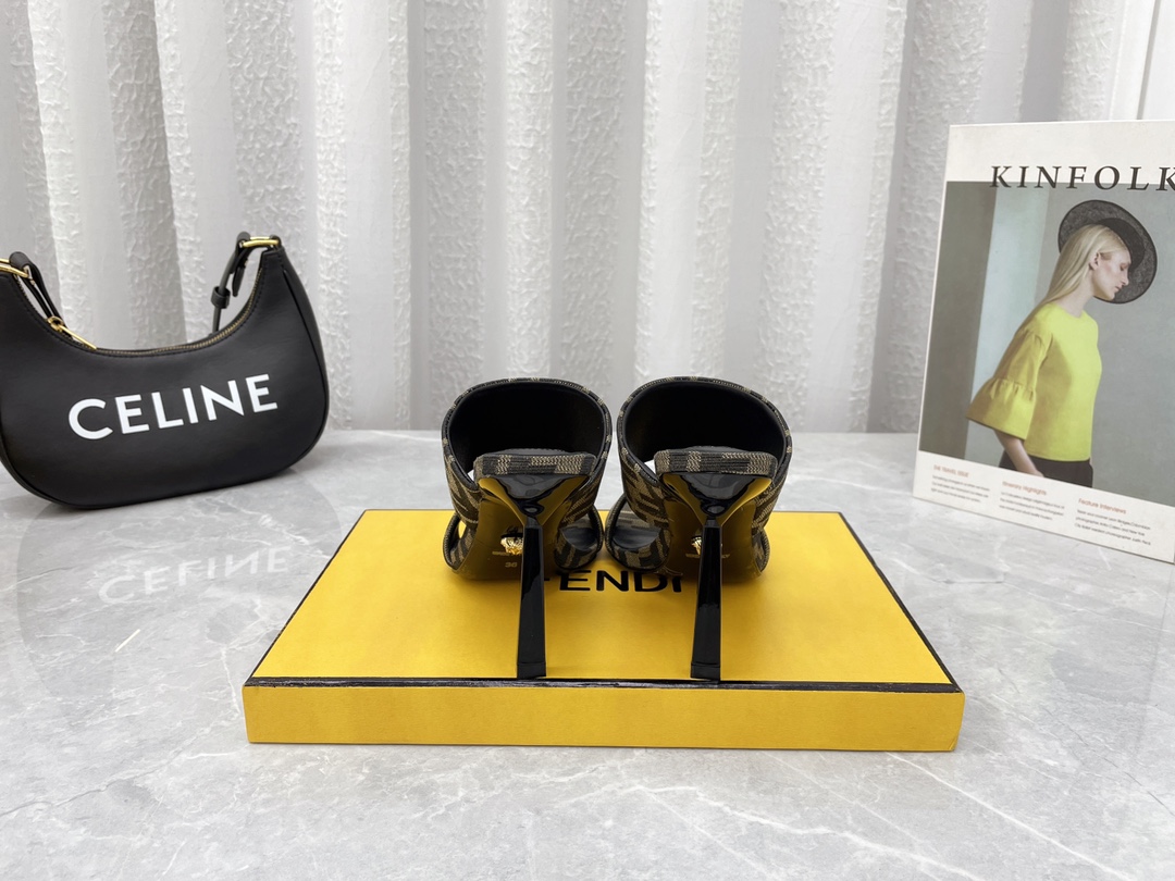 versace&F**di 2022ss sandals-10cm(eu35-41)