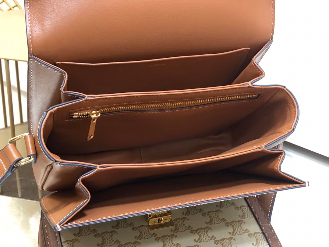 Celin Tambour Box Bag-22*16.5*7CM