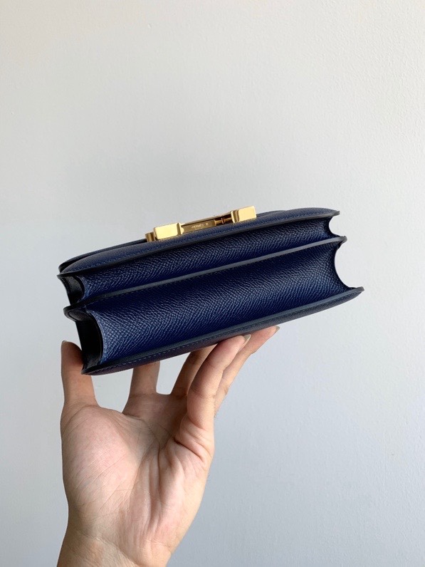 H**mes constance epsom leather-19cm