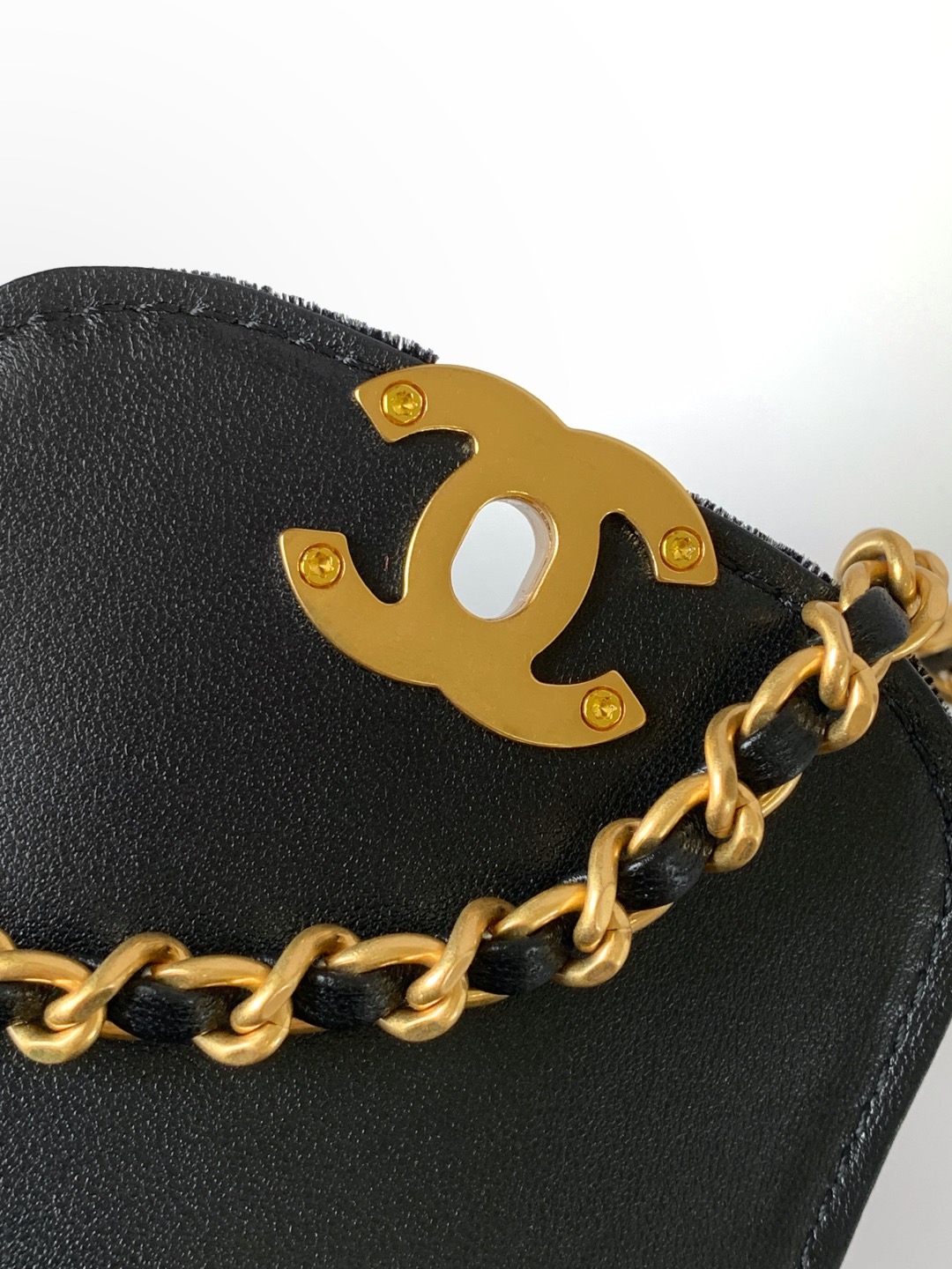 Ch@Nel Kelly Chain Bag-13*19*7CM
