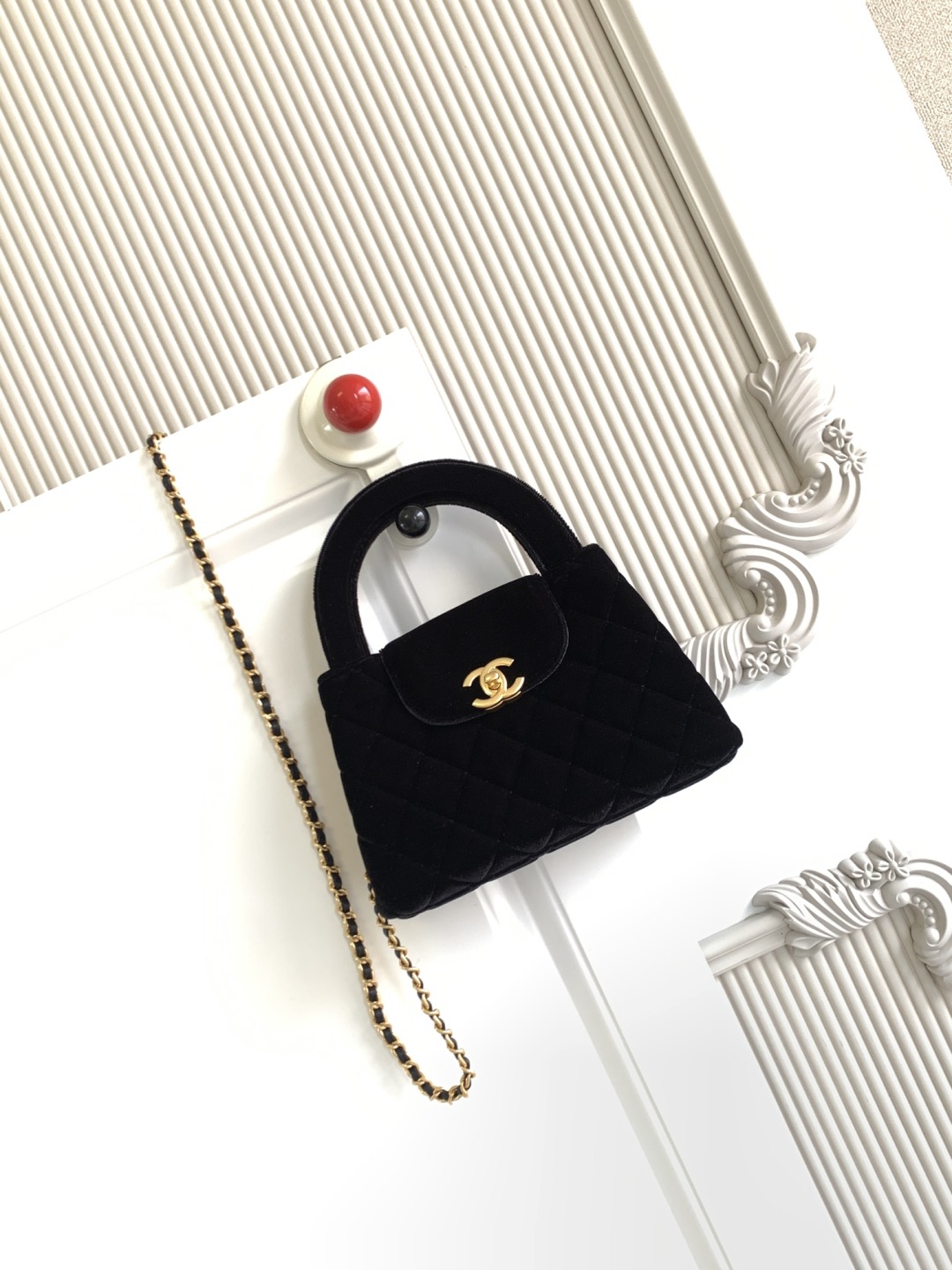 Ch@Nel Kelly Chain Bag-13*19*7CM
