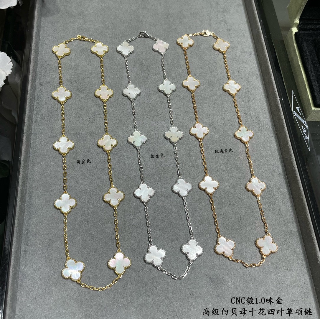VCA 10-Flower Necklace(More Color Click The Link)