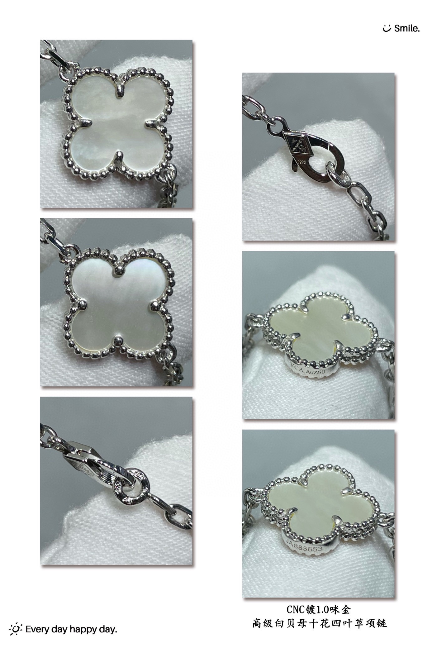VCA 10-Flower Necklace(More Color Click The Link)