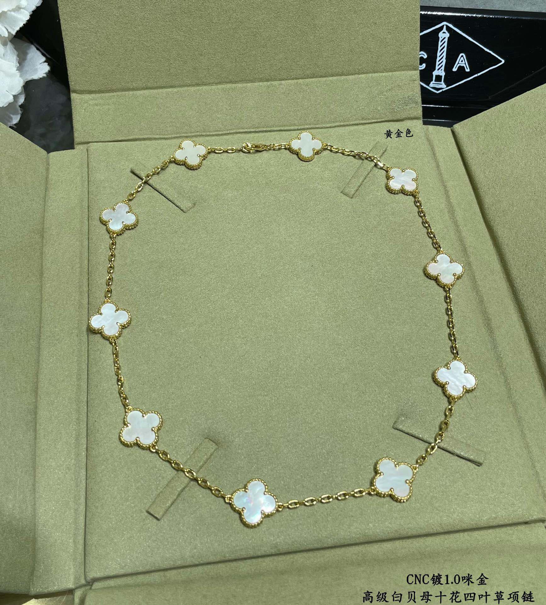 VCA 10-Flower Necklace(More Color Click The Link)