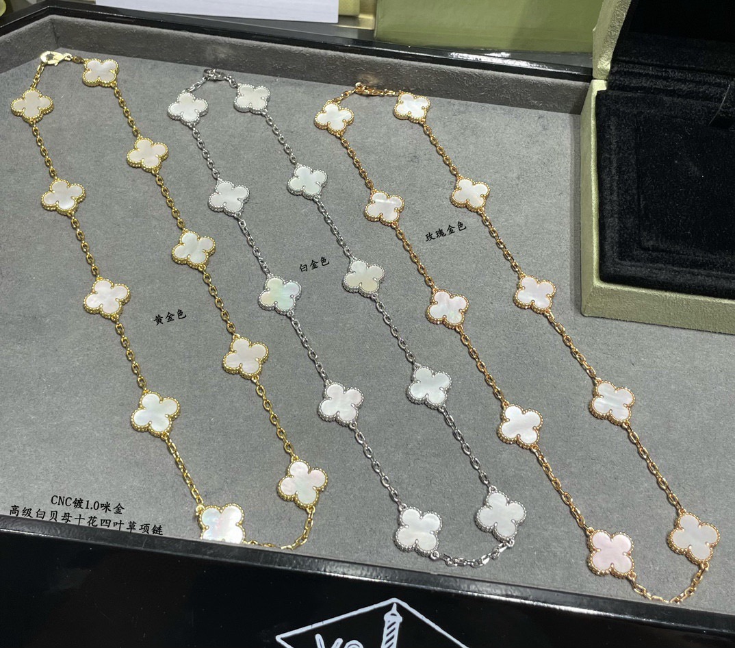 VCA 10-Flower Necklace(More Color Click The Link)