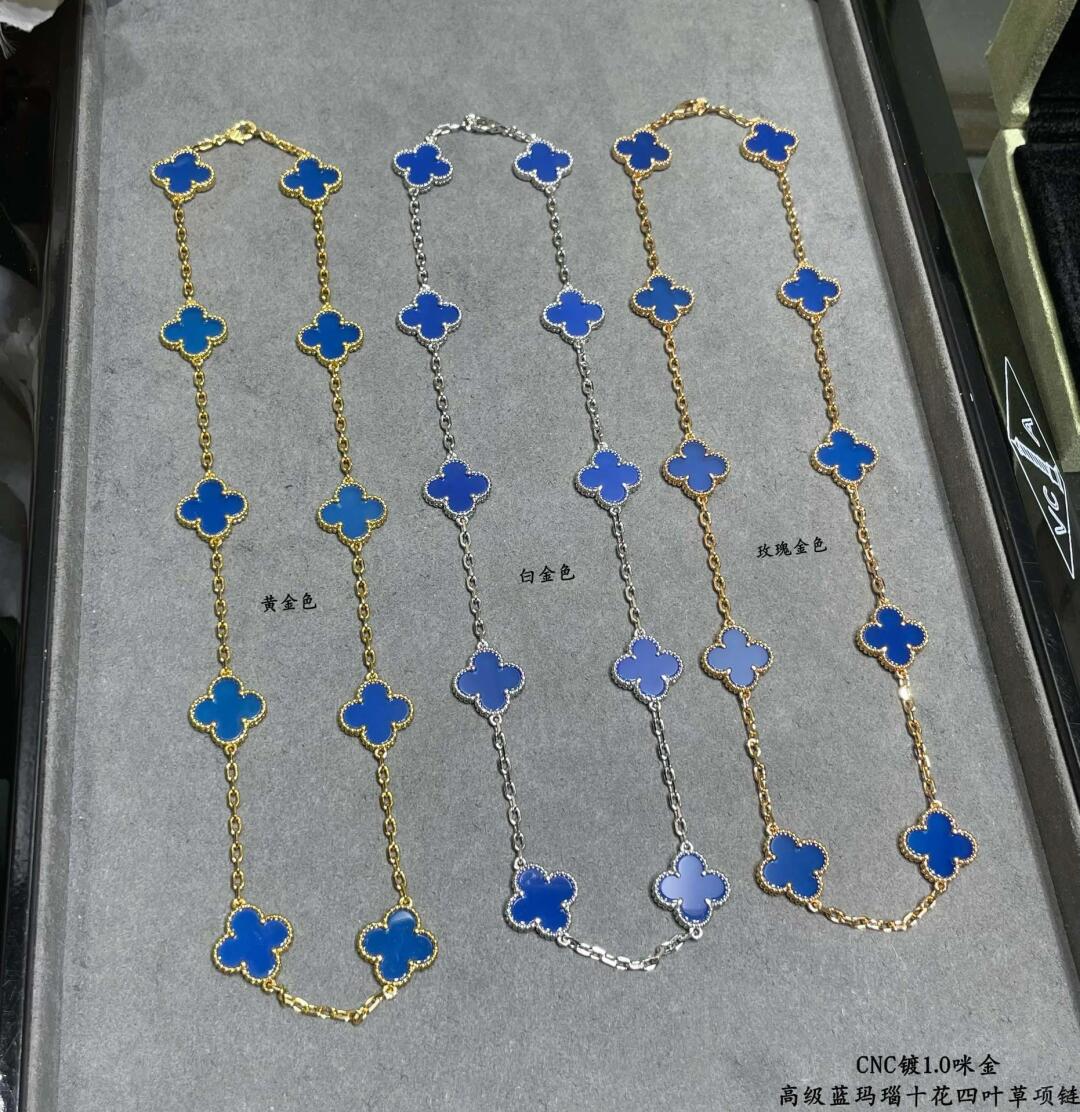 VCA 10-Flower Necklace(More Color Click The Link)