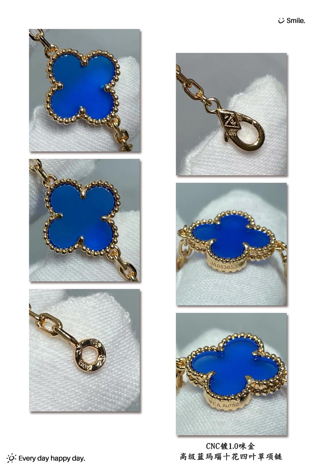 VCA 10-Flower Necklace(More Color Click The Link)