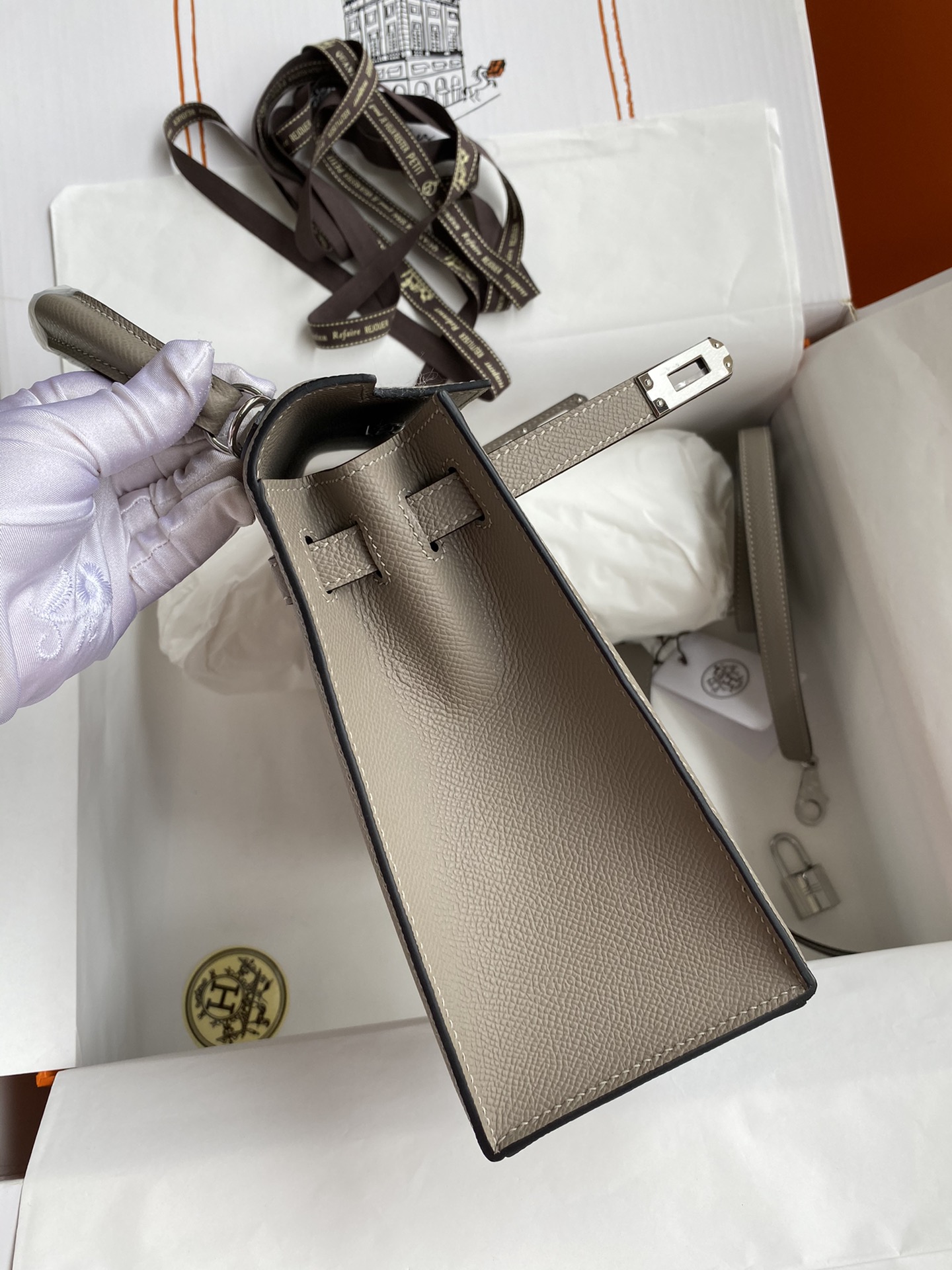 H**mes kelly-epsom leather-25cm