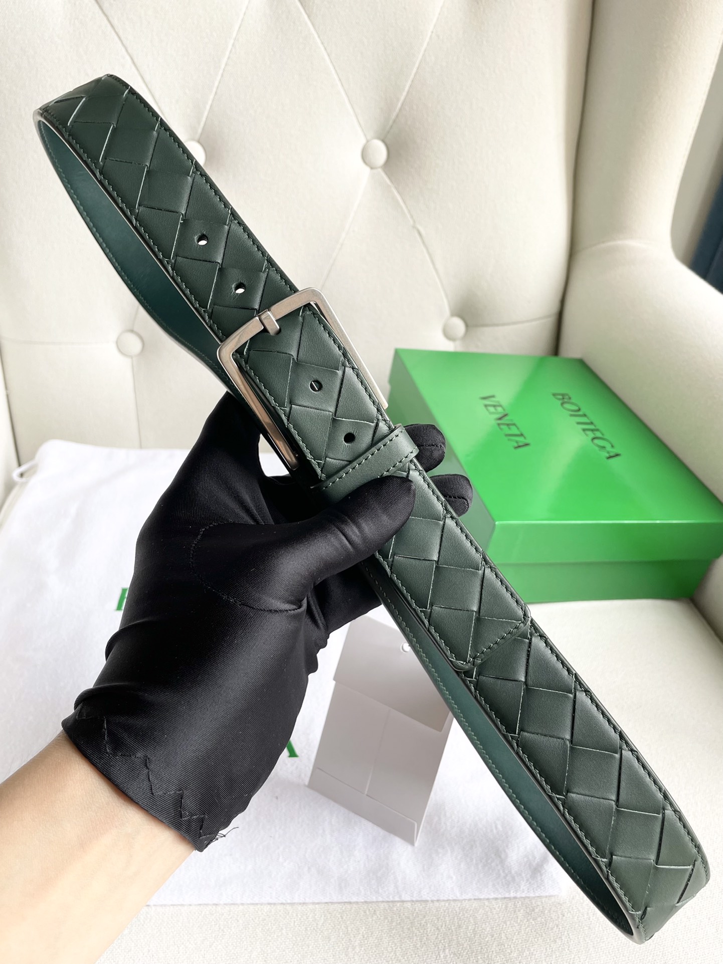 bo*te*ga Ve*ne*ta belt-3.5cm