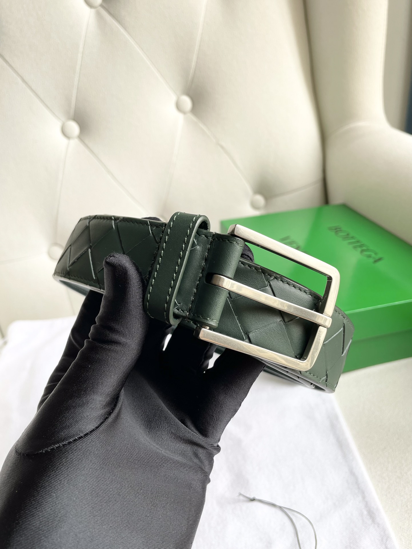 bo*te*ga Ve*ne*ta belt-3.5cm