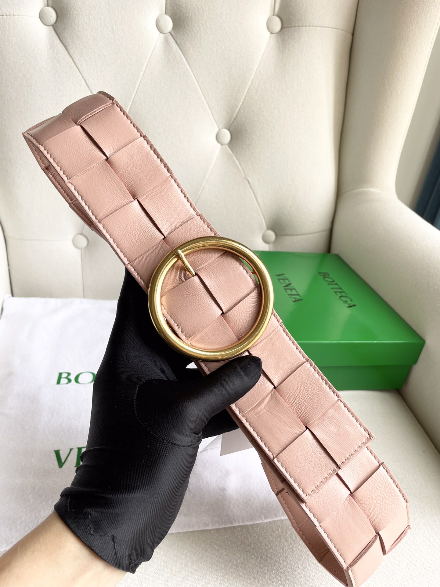 bo*te*ga Ve*ne*ta belt-6cm