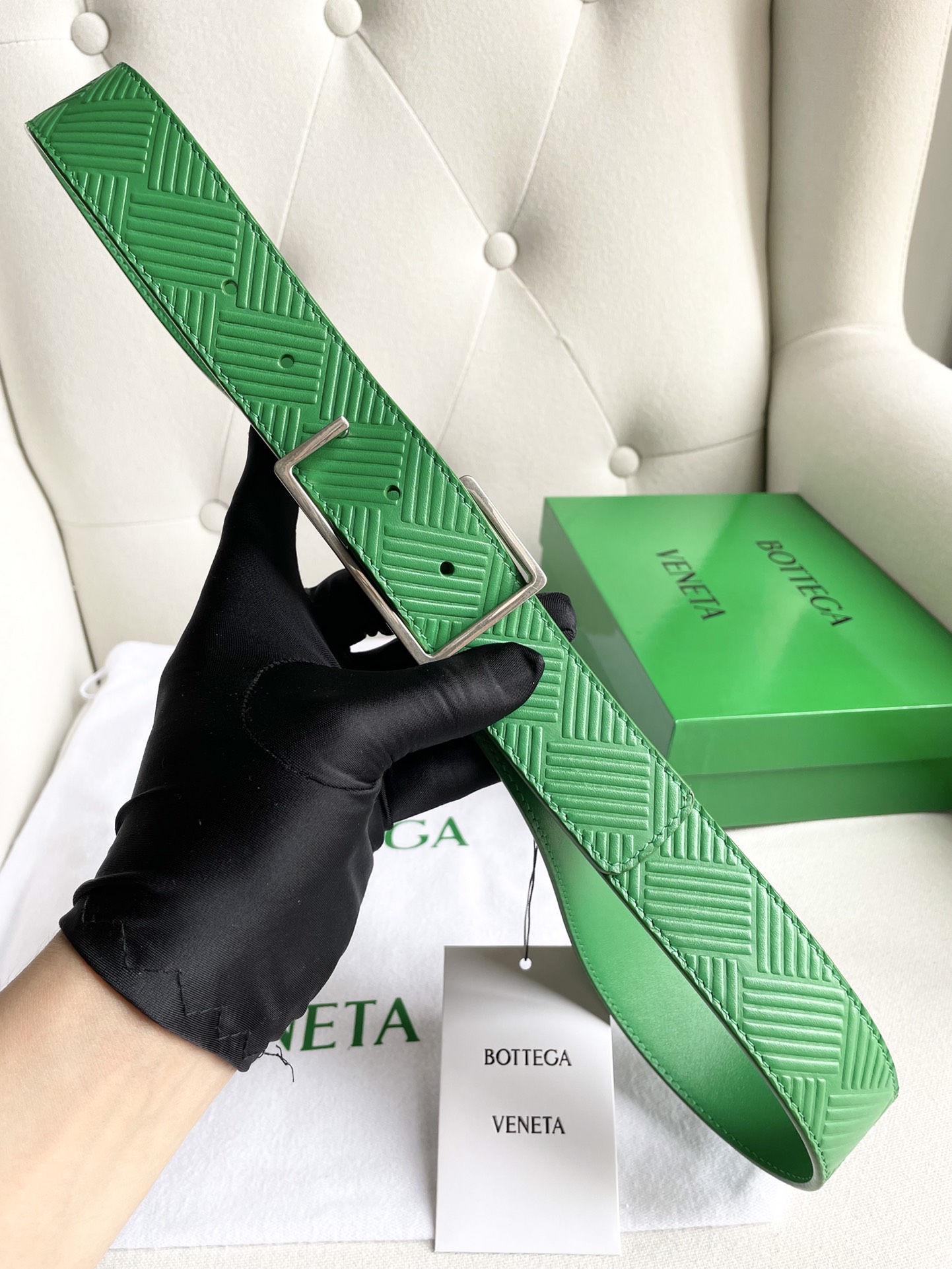 bo*te*ga Ve*ne*ta belt-3.5cm