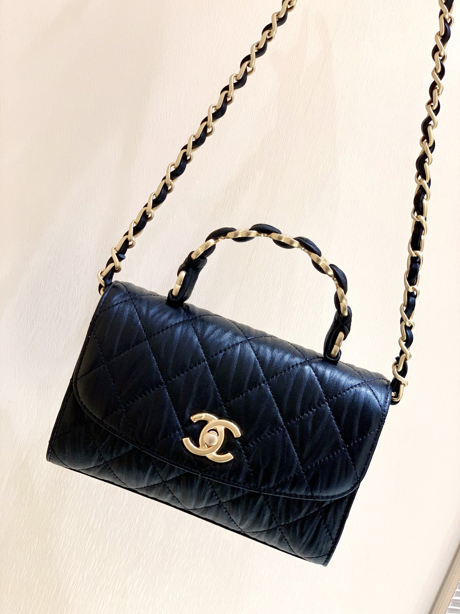 Ch@nel Top Handbags-AS2477-19.5x12.5x7CM