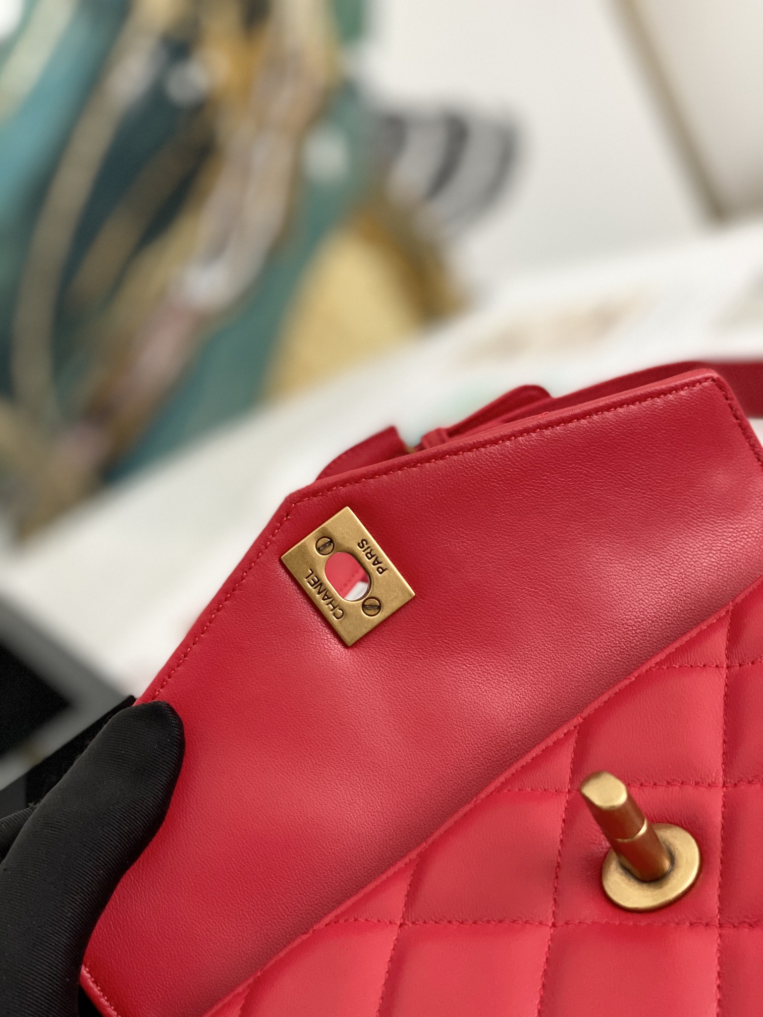 Ch@nel Waist Bag-18*3.5*12CM