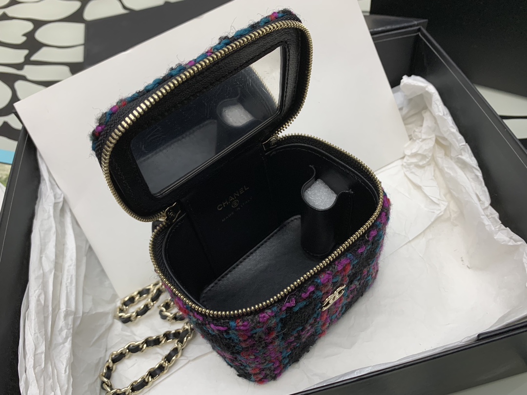 Ch@nel Mini Cosmetic Bag-8.5*11*76CM