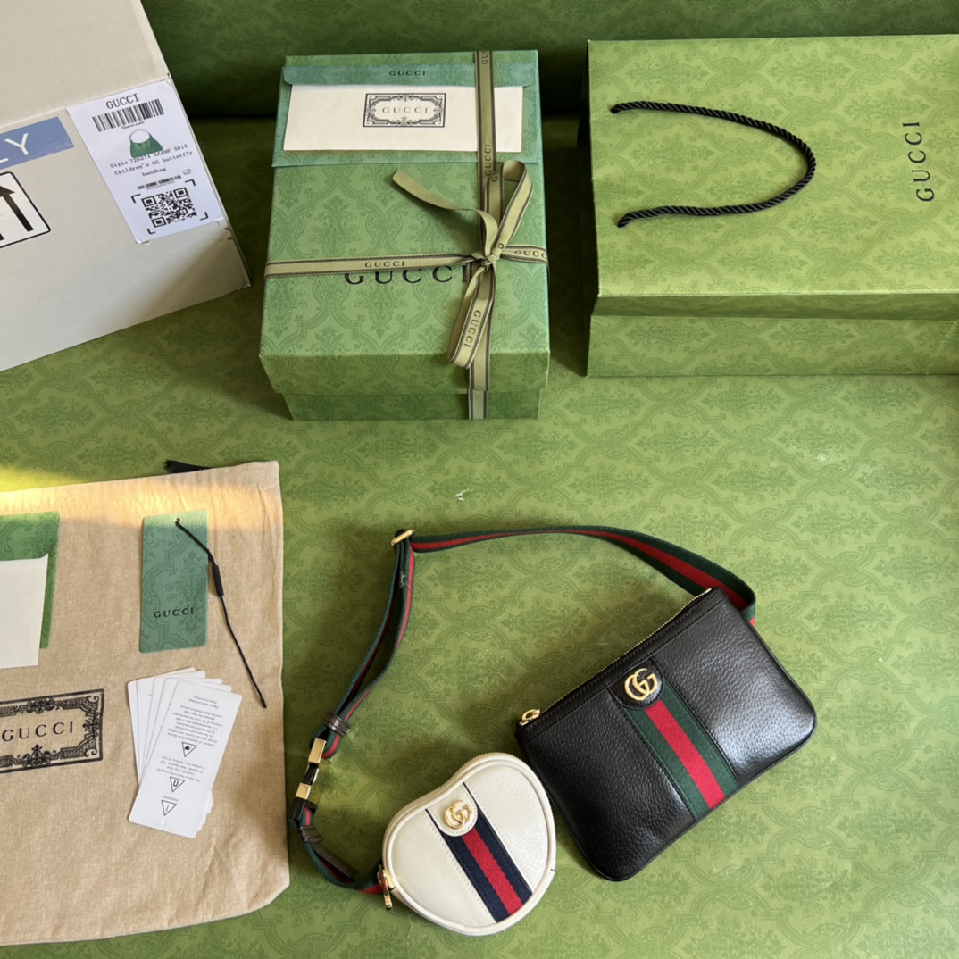 G*u*i waist bag-12*11*2&20*13cm