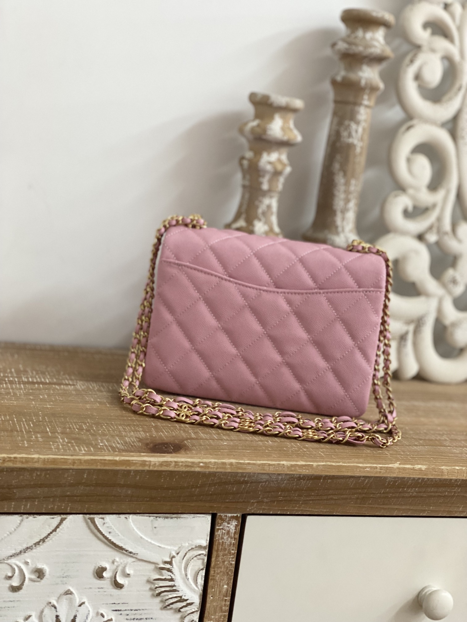 Ch@nel Flap Bag-13*20*9.5CM