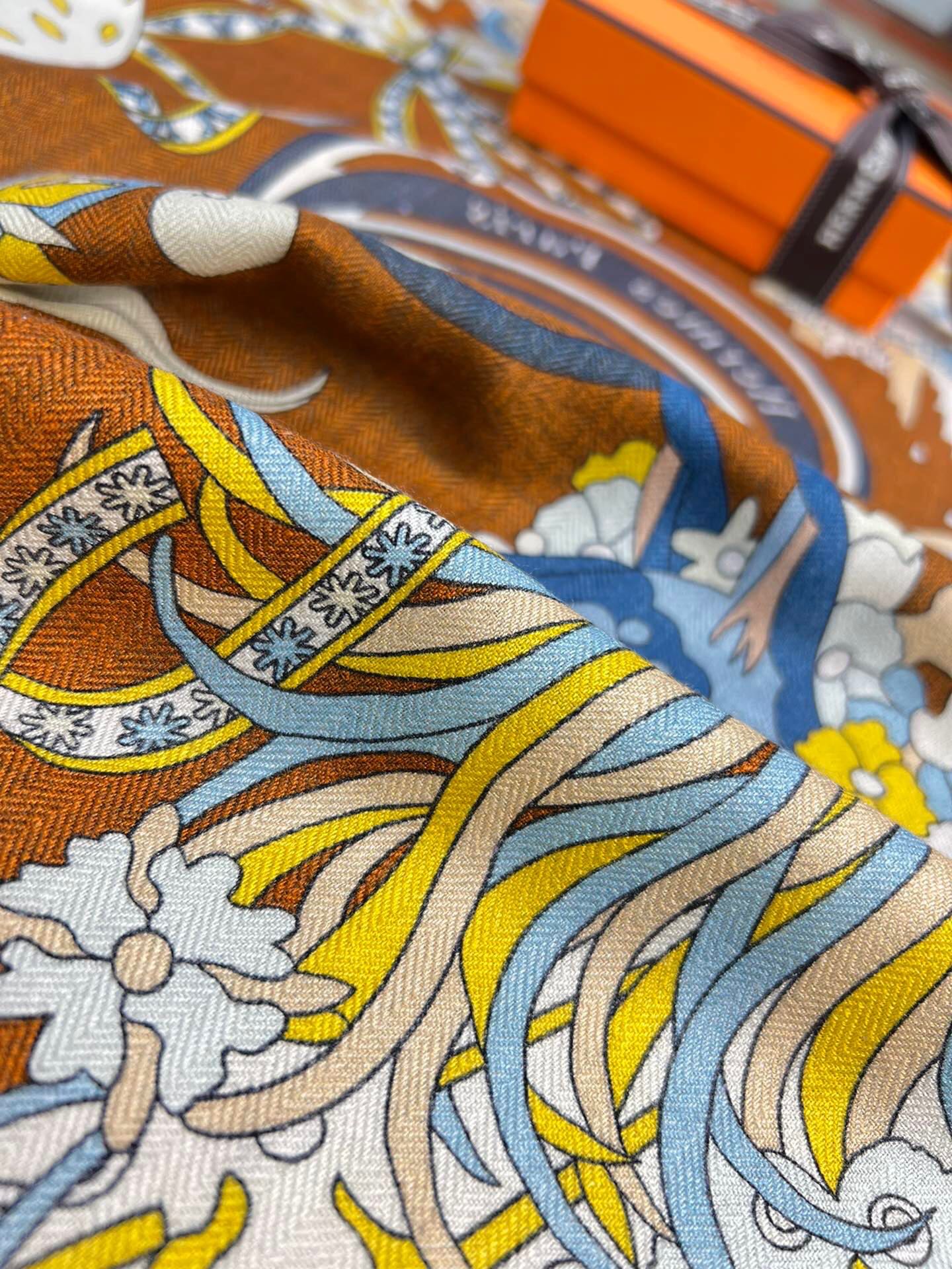 H**mes shawls-140*140cm