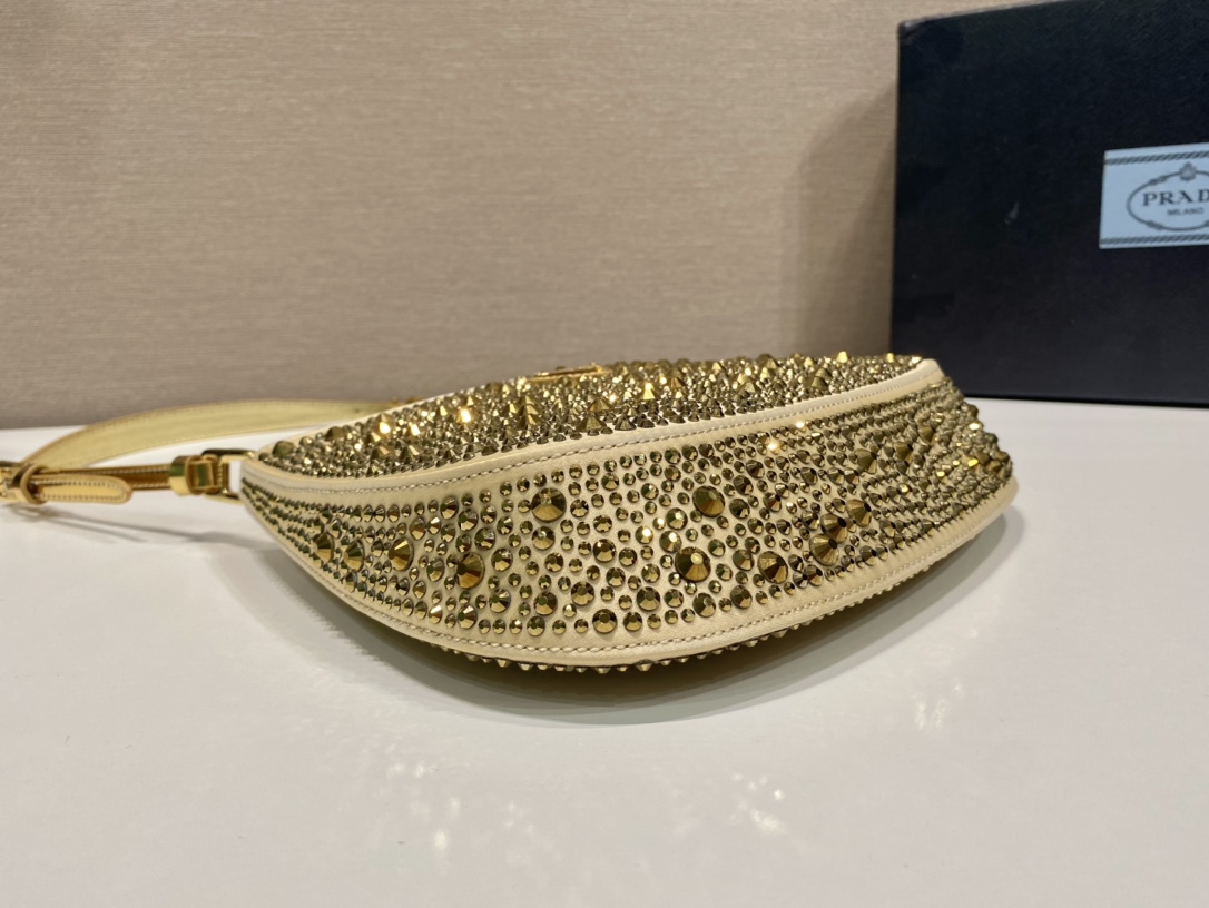 Pra*a cleo 1bc169 shoulder bag-22*18.5*4.5cm