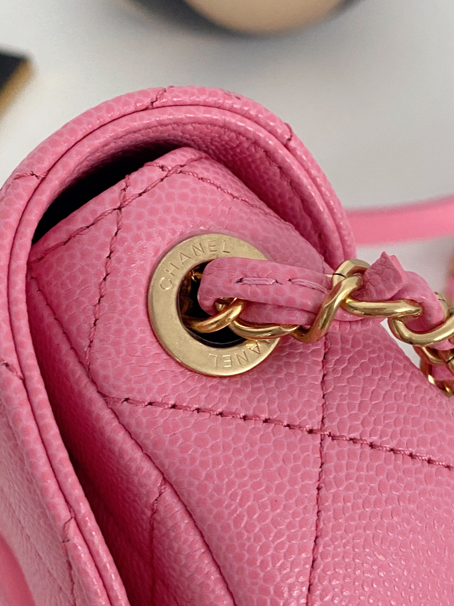 Ch@nel Vintage Saddle Bag-19*16*7CM