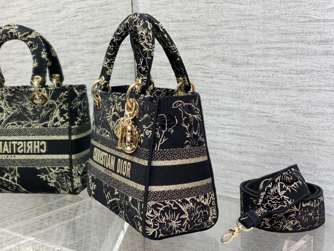 lady D*or handle bag-24cm