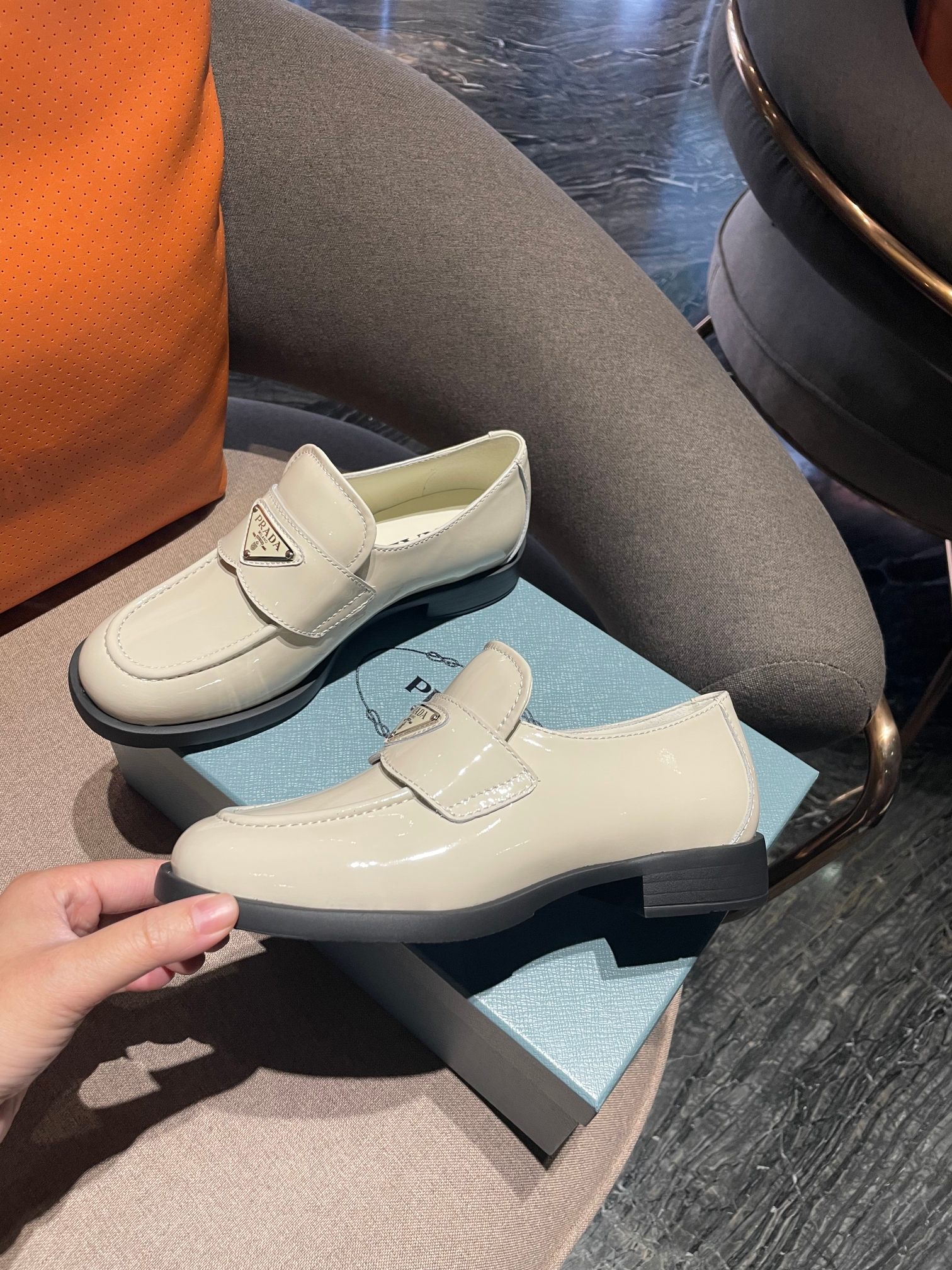 Pra*a boots 2023ss-3cm