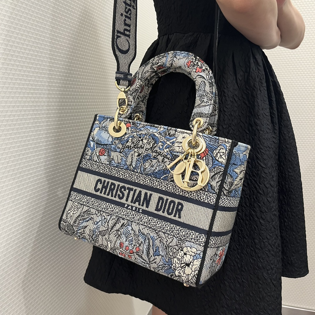 lady D*or handle bag-24×20×11cm