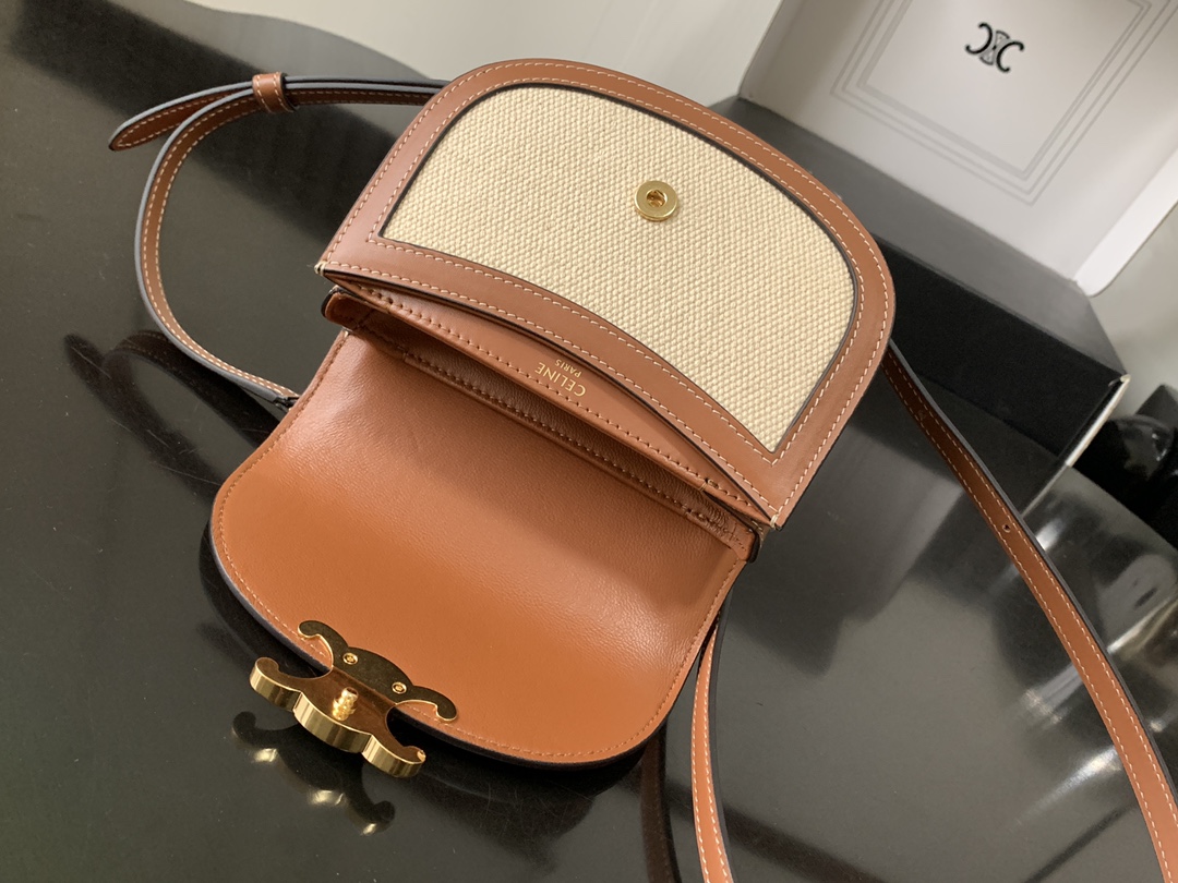 Ce**e mini besace triomphe bag-15.5x11.5x5cmcm