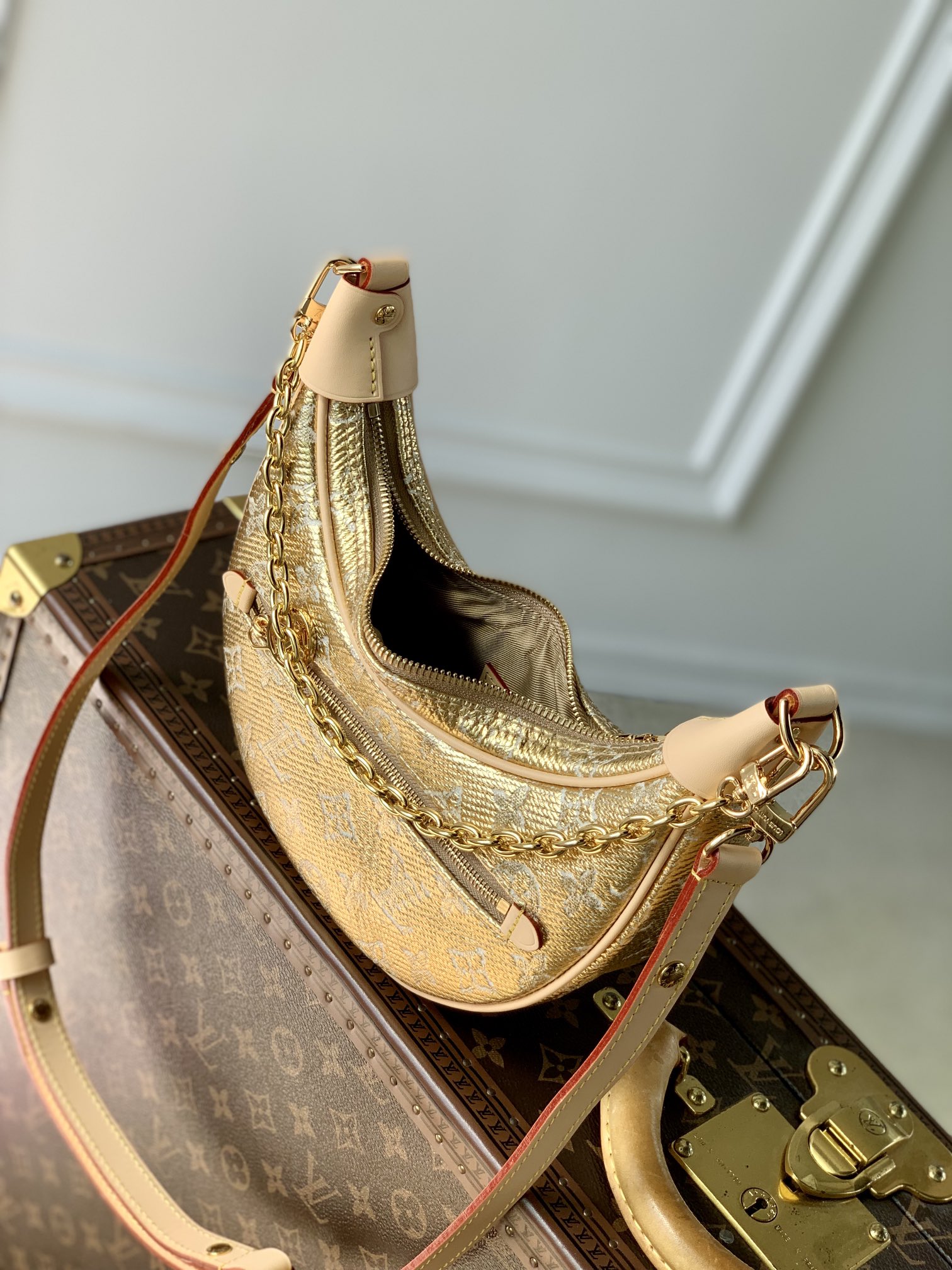 l0*is V*t0n loop handbags-m40511-23*13*6cm