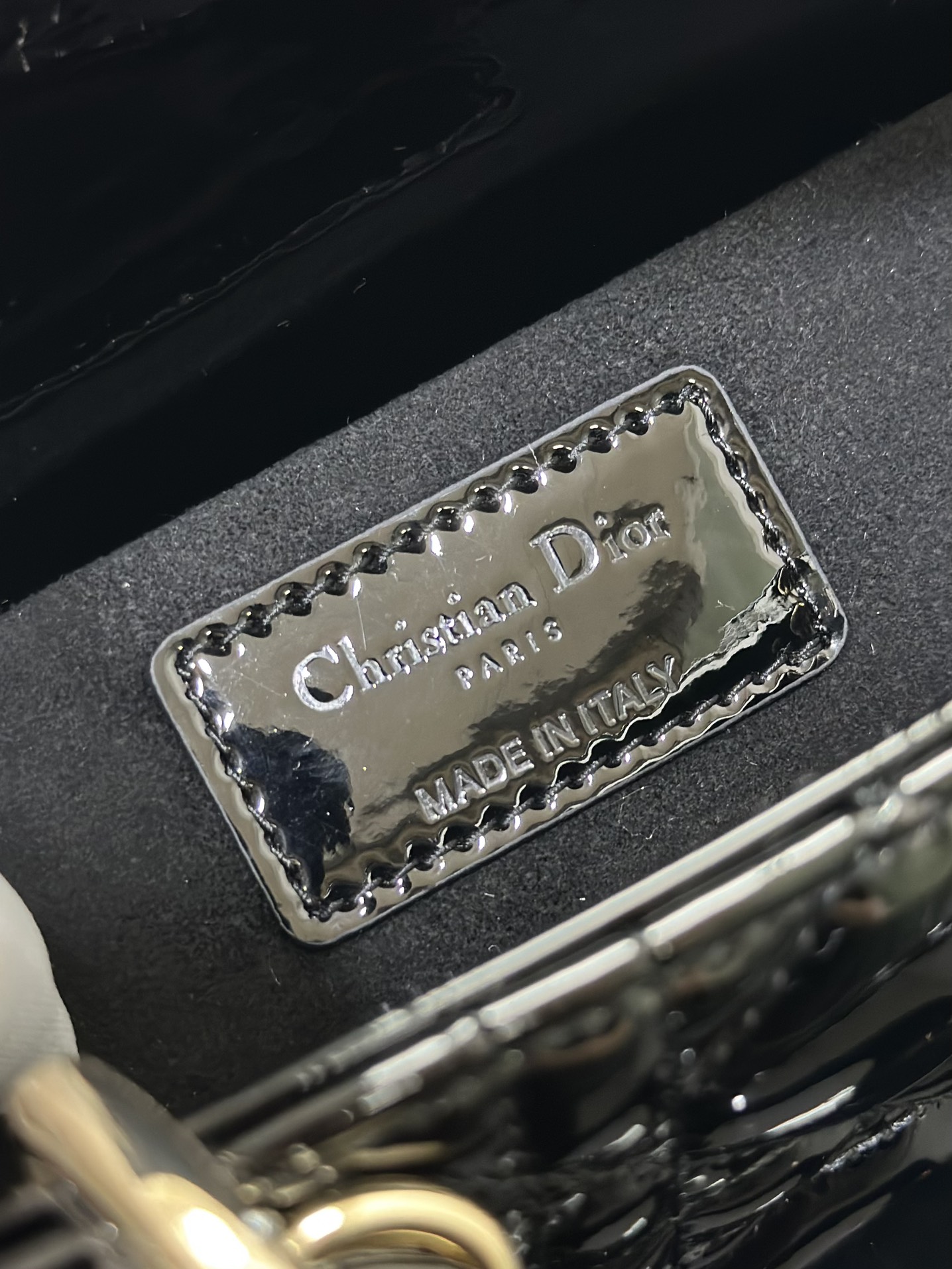 lady D*or handle bag-22*12*6cm