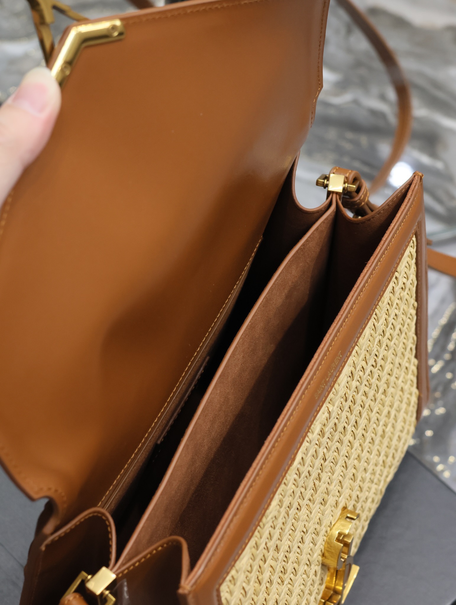 Y*L cassandra bag-20×16x7.5/24.5×20×11.5cm