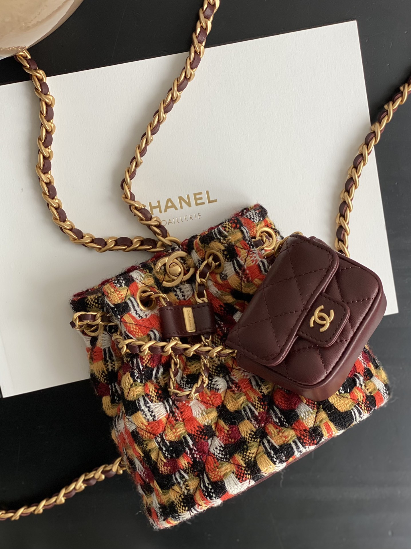 Ch@nel Duma Backpack-17*16.5*12CM