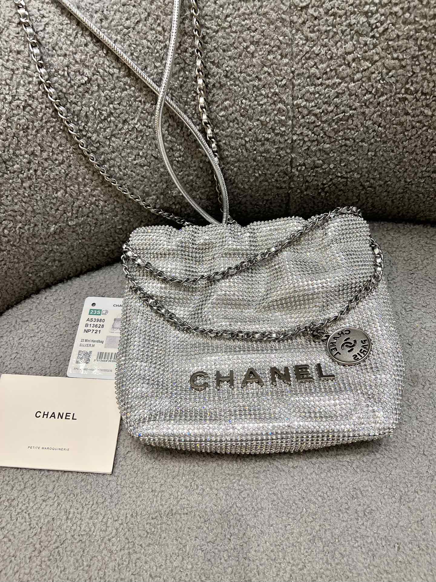 Ch@nel Mini 2023SS Handbags-20x19x6CM